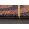 thumbnail image 4 of Festival Contemporary 5' Round Multi-Color Polypropylene Indoor Area Rug, 4 of 6