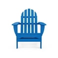 thumbnail image 6 of POLYWOOD Classic Folding Adirondack 5-Piece Conversation Group in Pacific Blue, 6 of 6