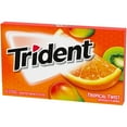 thumbnail image 4 of Trident Sugar Free Gum, Tropical Twist, Regular Size, 14 Pieces, 4 of 12