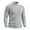 Silver, variant on FSYBOA Men's Crewneck Sweaters Size L, Knitted Comfortable Casual Long Sleeve Pullover Tops Gray