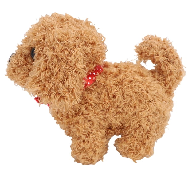 Juguete Interactivo De Peluche Para Cachorros, Perro Animado Electrónico Con Sonidos Realistas, Orejas Móviles, Meneadora Para Niños Pequeños, De Cumpleaños