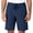 Black, variant on Men's 4-Way Stretch Elastic Waistband Lightweight Trail Short (Green, Large)