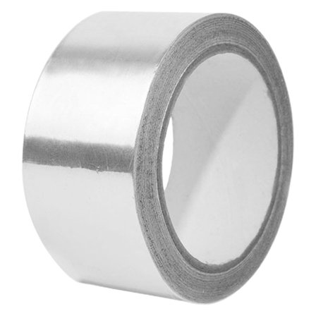 GAXIRE Aluminum Foil Tape Self Adhesive for Electrical Repair and Pipe Insulation, Sealing Tape, 1 Roll