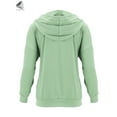 thumbnail image 6 of PULLIMORE Womens Casual Hoodies Long Sleeve Hooded Sweatshirts (L, Green), 6 of 8