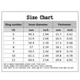 thumbnail image 7 of Joernso Women Ring Multilayer Square Jewelry Sparkling Fashion Appearance Finger Ring for Wedding, 7 of 7