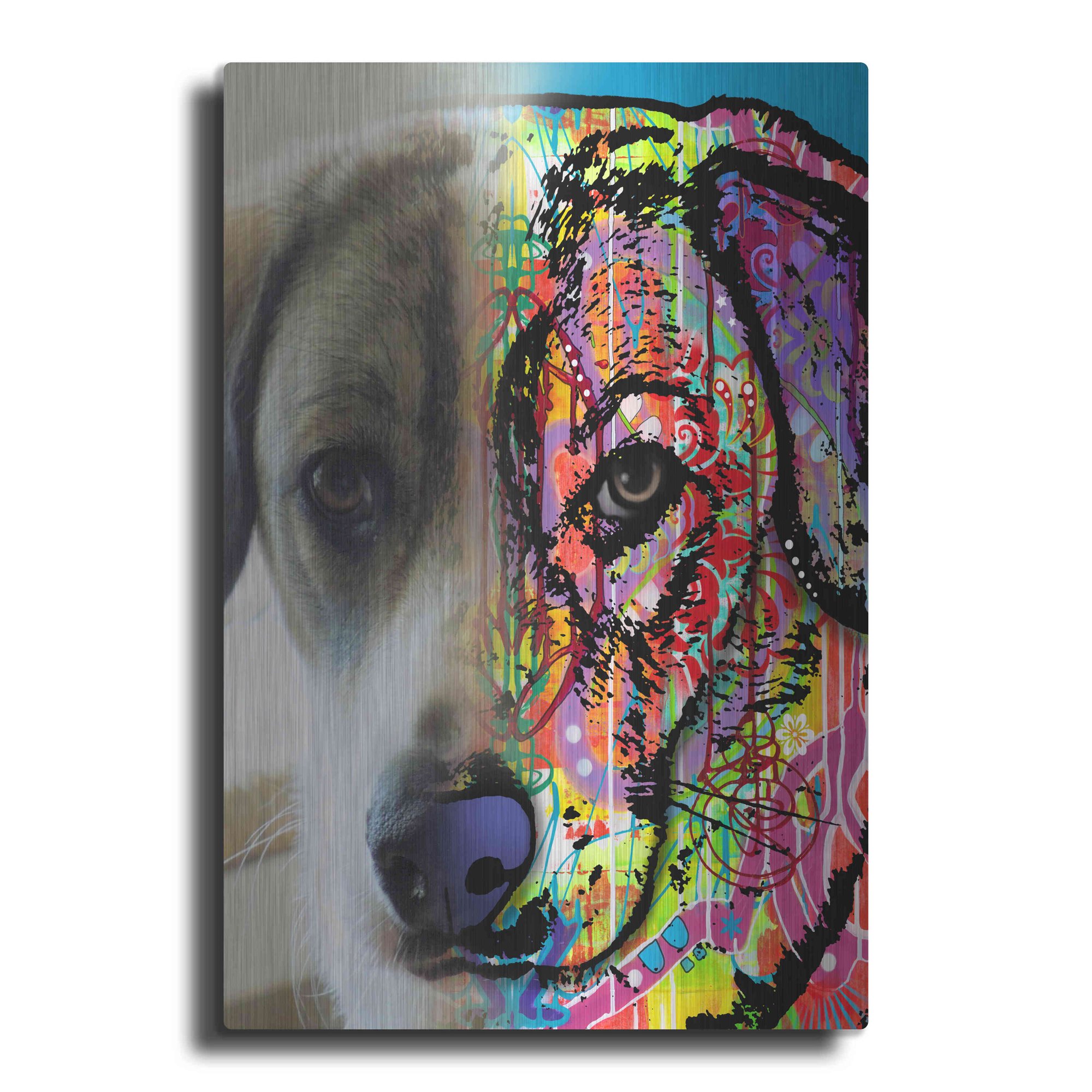 Luxe Metal Art Lise Kirby_Hope by Dean Russo Metal Wall Art 12 x16