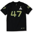 thumbnail image 1 of NFL Boys Super Bowl 47 Jersey, Negro, L (16), 1 of 2