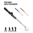 thumbnail image 2 of Bastón de entrenamiento Eigraketly swing Trainer metal Profesional compacto Azul, 2 of 6