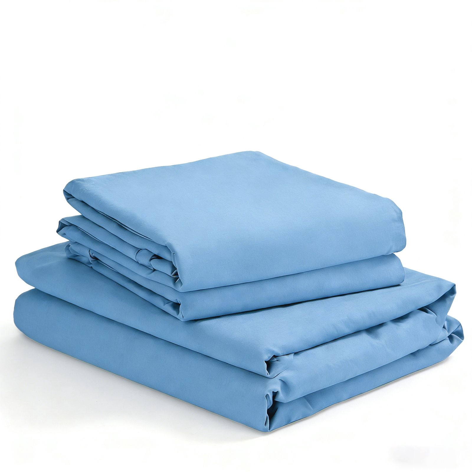 4Pcs Ultra-Soft 85g Sheet and Pillowcase Set, Soft Solid Color, Machine Washable, Suitable For All Seasons, Christmas Comfortable Bedding Set, Available For Single, Double, King, and Queen Beds