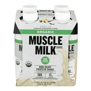 Muscle Milk Organic Non Dairy Protein Shake Vanilla - 4 CT11.0 FL OZ