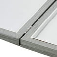 thumbnail image 7 of 2X Double Picture Frame 4X6in Grey Photo Frames Wooden Hinged Folding, 7 of 7