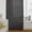 Black, variant on Turquoise Burlap Texture Sheer Curtains 45 Inch Length, Light Filtering Voile Curtain Panel, Farmhouse Vintage Aqua Rod Pocket Drapes Window Treatments for Living Room Bedroom 52"x45"