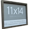 thumbnail image 2 of 2 Pack Fundamentals 11" x 14" Gray Shadow Boxes by Studio Decor, 2 of 3
