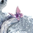 thumbnail image 3 of The Bradford Exchange Smitten Kitten Crystal Figurine with Art Glass Butterfly, 3 of 4