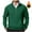 Green, variant on SYMOID Sweatshirt for Men No Hood Zip Up Plain Clothes for Men with Pocket Fall and Winter Sweatshirt Pullover Green