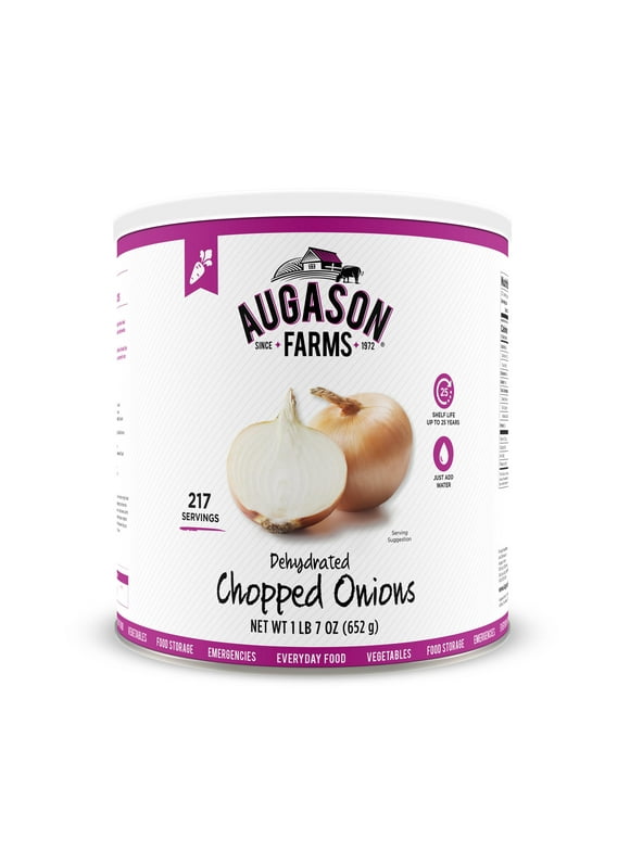 Augason Farms Dehydrated Chopped Onions No. 10 Can