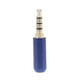 thumbnail image 2 of 4Pcs 4-Pole 3.5mm 1/8 "Adaptador De Enchufe De Auriculares De Reparación Masculina Soldadura de sonido Hugo Conector jack de auriculares de 4 piezas, 2 of 10