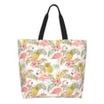 thumbnail image 1 of Easygdp Tropical Pink Flamingo Pineapple Bolsas Tote para Mujer, Bolsos de Hombro para Viaje, Bolsos de Mano de Gran Capacidad para Compras y Trabajo, 1 of 8