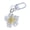 White, variant on Unique Keychain Ornament Fashion Key Holder Stylish Key Jewelry Acrylic Texture for Daily Commute or Party Accessories