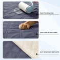 thumbnail image 5 of JIATER Waterproof Dog Bed Covers Washable Pet Bed Blanket for Sofa Bed,30x70 Gray Blue, 5 of 7