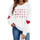 thumbnail image 3 of TaTaai Hoodies Shirts for Women Early Fall Long Sleeve Tops Vintage Graphic Outfits Tops Fashion Pullover Tees Gift, 3 of 9