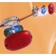 thumbnail image 3 of Masajeador Cervical Mini Portátil Hombro Cuello Pulso Fisioterapia Compresa Caliente Cervicómetro Quiropráctico Cervical Colgante, 1 Pieza En Rojo JM, 3 of 4