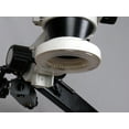thumbnail image 4 of AmScope 3.5X-180X Binocular Articulating Arm Pillar Clamp 144-LED Zoom Stereo Microscope New, 4 of 4