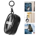 thumbnail image 5 of Bolsa transparente para exhibición de muñecas, bolsa de PVC de alta transparencia con llavero y bola de pompón para figuras coleccionables, minibolsa transparente para muñecas, 5 of 5