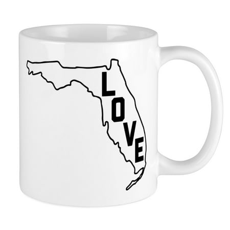 

CafePress - Florida Love - Ceramic Coffee Tea Novelty Mug Cup 11 oz