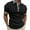Black, variant on Sngxgn Shirts for Men Polo Short Sleeve Collared Shirt(Coffee,M)