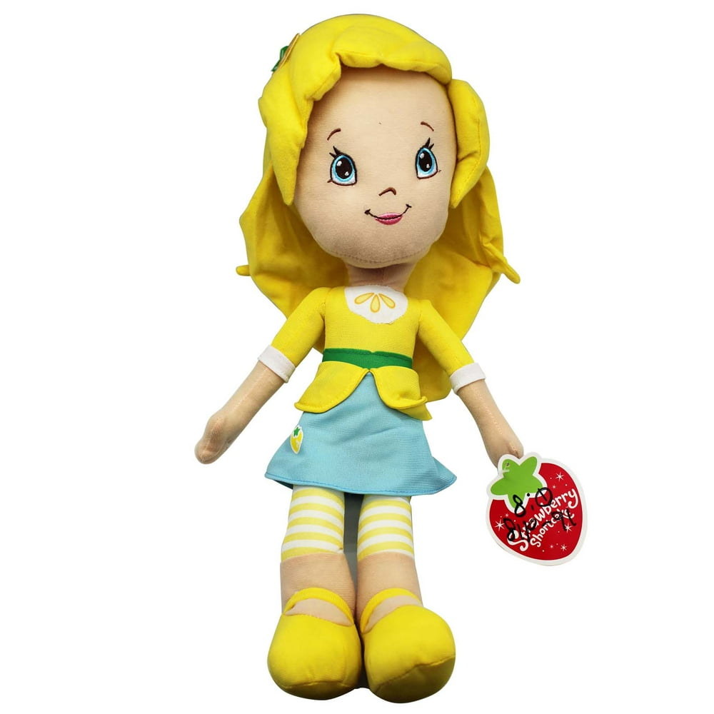 Strawberry Shortcake Lemon Meringue Yellow Plush Doll (16in) - Walmart.com - Walmart.com