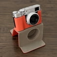 thumbnail image 2 of Portable Camera Protective Case Retro Style Full Camera Case Carry Bag Opening Bottom Design with Shoulder Strap Replacement for Fujifilm X100VI Camera, 2 of 9
