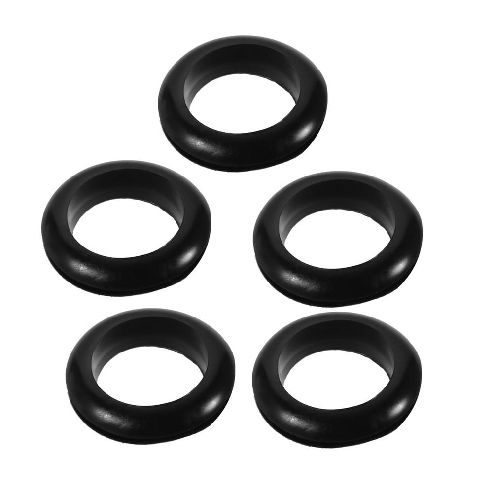 5pcs Double Side Rubber Ring Sealing Grommet Wire Grommets 35mm x 9.2mm