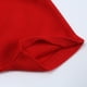 thumbnail image 2 of Qarigey Verano niñas manga corta cuello camiseta pantalones conjunto estilo Casual fiesta Tops cintura elástica pantalones Kit ropa conjuntos de ropa Rojo 100cm, 2 of 6