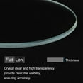 thumbnail image 3 of Uxcell 12pcs Watch Crystal Glass Lens, 27mm Flat Round Glasses Replacement Parts for Watchmaker Repair, Clear, 3 of 7