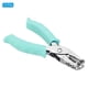 thumbnail image 3 of 1/4" Single Hole Punch, 3 Pack Handheld Hole Puncher with Soft Grip Metal Paper Puncher for Tag DIY Craft Scrapbook Ticket, Light Blue, 3 of 5