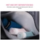 thumbnail image 5 of Bolsa de fitness para yoga Bolsa de viaje de gran capacidad con separación en seco y húmedo para gimnasio (rosa), 5 of 9