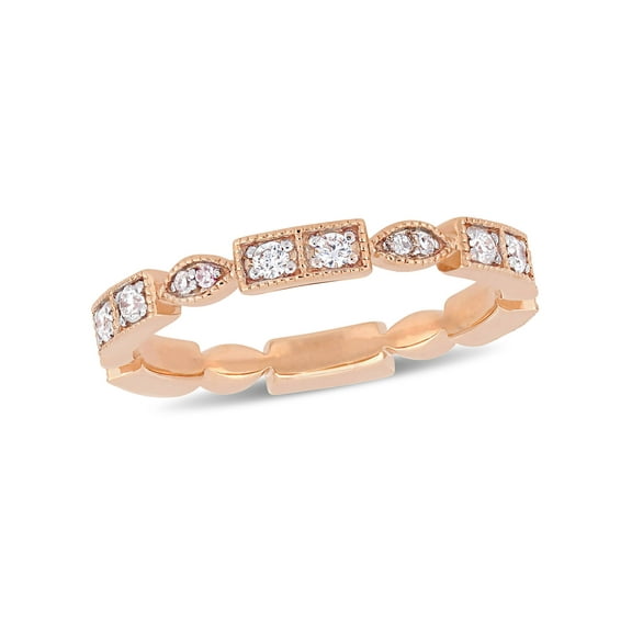 Everly Women's Diamond 10k Rose Gold Ring