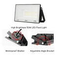 thumbnail image 5 of Waterproof Flood Light IP65 50W 100W Projector LED Reflector Spotlight Street Gara Garden Outdoor Lamp ,Power Saving, 5 of 7