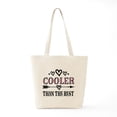 thumbnail image 6 of CafePress - Cooler Than The Rest Girls Tote Bag - Unisex Canvas Tote Bag, Beige, 1-Piece, 6 of 7