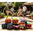 thumbnail image 3 of Footbag para patear y hacer malabares con la pelota | Footbag de tela de ganchillo para juegos al aire libre | Pelota para patear y aliviar el estrés para adultos y principiantes, 3 of 6
