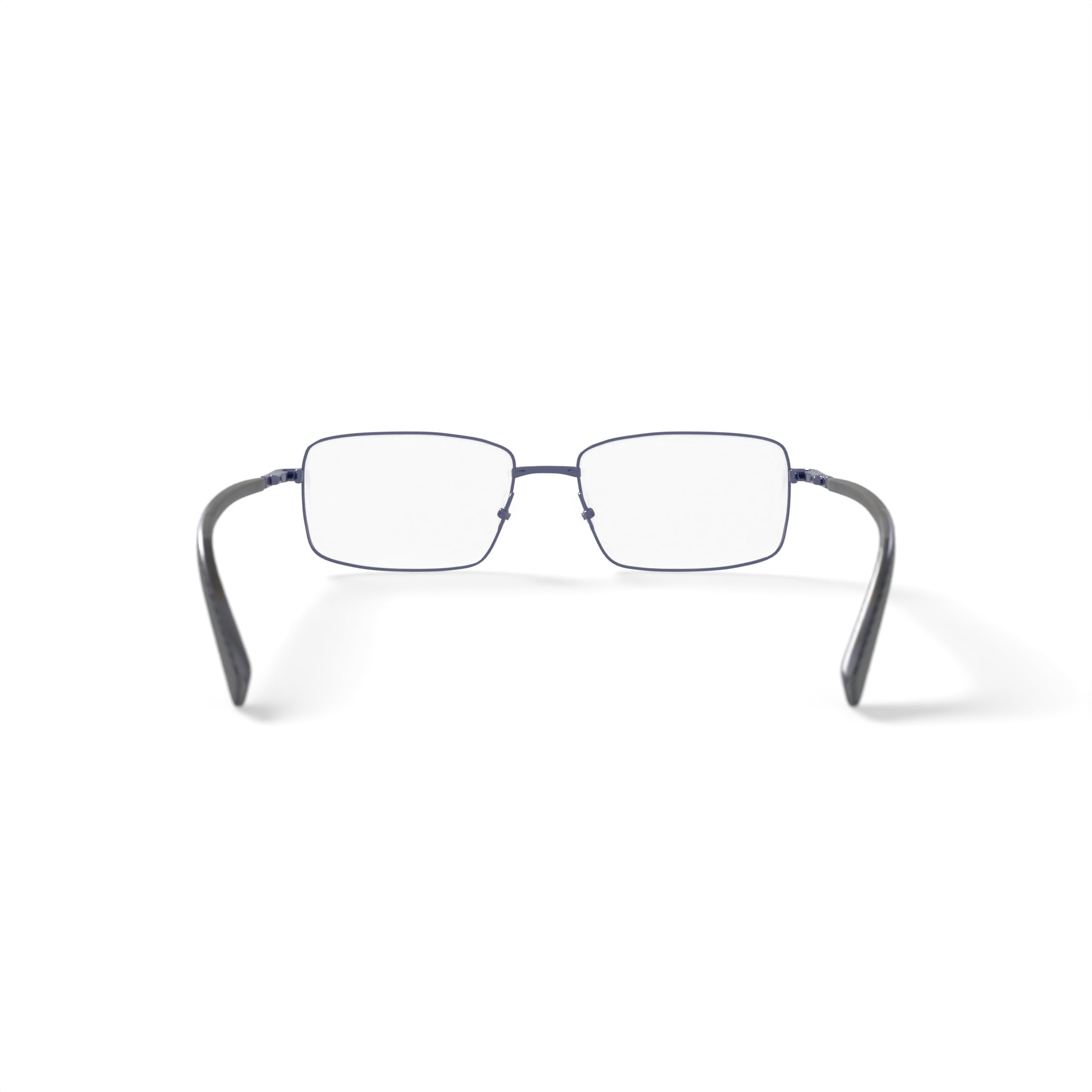 Walmart Men's Eyeglasses, MK10408, Gray, 57-18-140, with Case