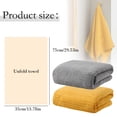 thumbnail image 3 of 1Pc Coral Velvet Towel for Adult Daily Use At Home Absorbent Dry Towel That Does Not Beach Towel Strip Patterned Towel Cotton Bath Towelhand Towel Face Towel Soft Towel Absorbent Towel Microfiber Tow, 3 of 9