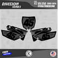 thumbnail image 4 of Kalair GFX Graphics Kit for Yamaha YZ 125 CYCRA POWERFLOW RESTYLED (2002-2014) Division Series, 4 of 5
