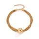 thumbnail image 1 of Collar de mujer Minnieouse de Cadena torcida Oro ajustable Joyería personalizada Cumpleaños Aniversario, 1 of 6
