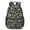 Black-3, variant on 17 Inch Lightweight Backpack,PVC Waterproof Oxford Fabric, Ergonomically Designed, with Large Capacity, Leopard Animal Print