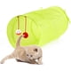 thumbnail image 4 of Foldable Cat Tunnel with Crinkle Design, Large Cat Play Tube for House Cats, Interactive Pet Training Toy with Sound Bell, 4 of 5