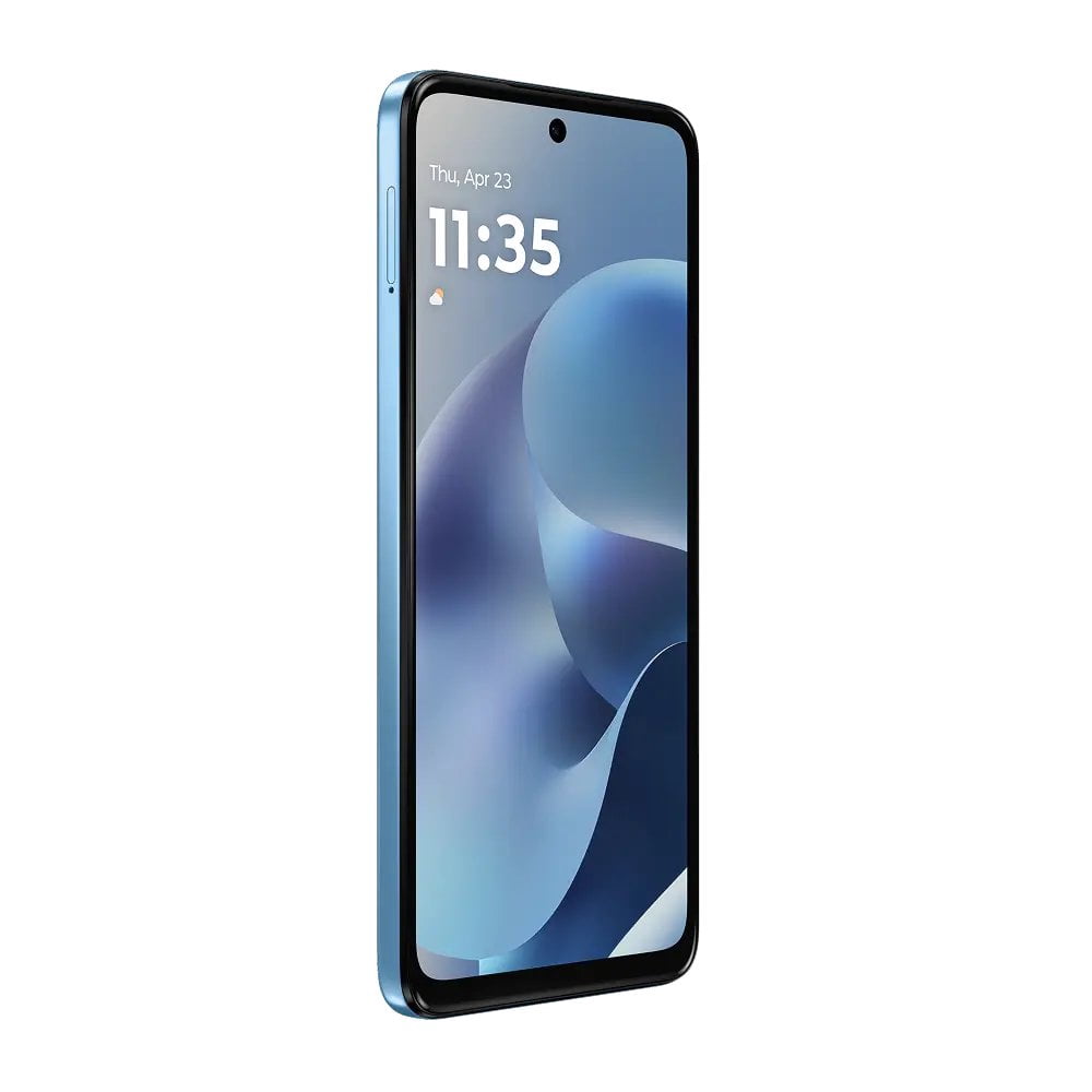 Motorola Moto G17 4G Ai For Tmobile Mint Tello & Global 256GB+4GB 50MP Sony Cam Dual Sim NFC 6.72" XT2535-2 Latin Version Alaskan Blue