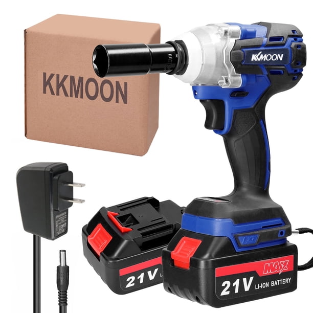 Llave eléctrica inalámbrica de 21 V, motor sin escobillas, control de velocidad continuo, alta