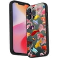 thumbnail image 1 of Compatible with iPhone 14 Pro Max Phone Case, Fishes-61 Case Men Women, Flexible Silicone Shockproof Case for iPhone 14 Pro Max, 1 of 1